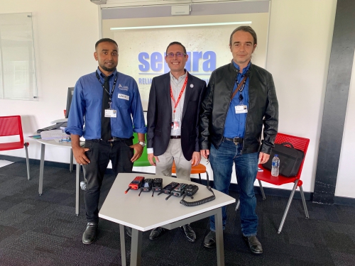 Andrea with Habib Rahman from Activate Learning